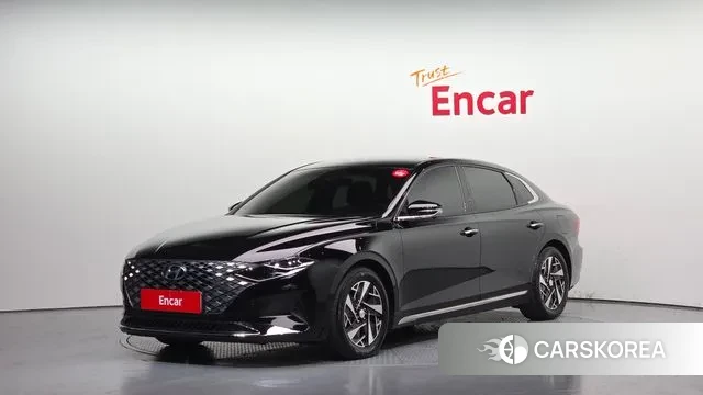 Hyundai The New Grandeur IG Hybrid 2022 Черный из Кореи