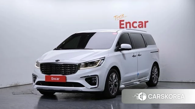 Kia The New Carnival 2018 Белый из Кореи