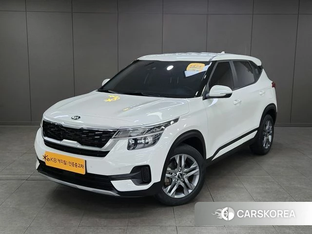 Kia Seltos 2021 Белый из Кореи