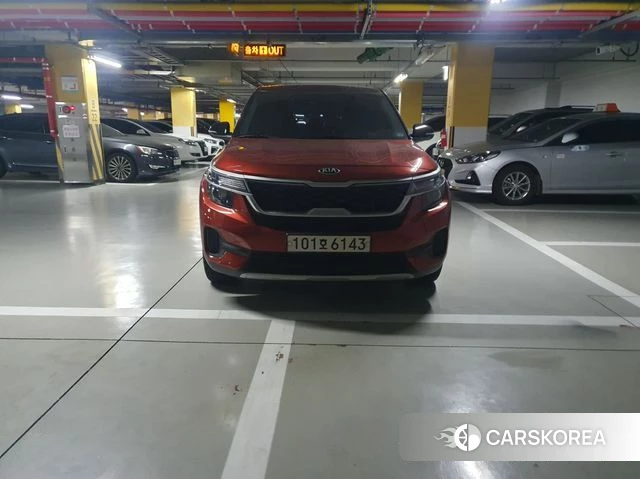 Kia Seltos 2020 Оранжевый из Кореи