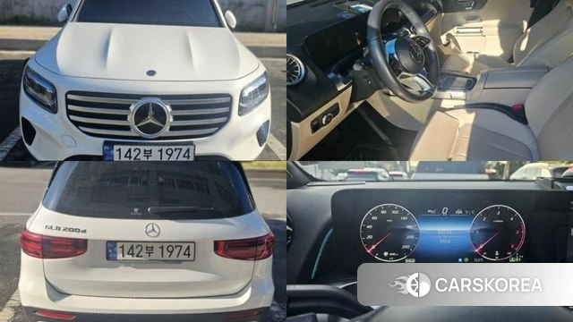 Mercedes-Benz GLB-Class X247 2024 Белый из Кореи
