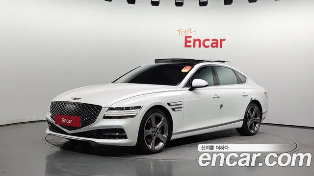 Genesis G80 (RG3) 2021 Белый из Кореи