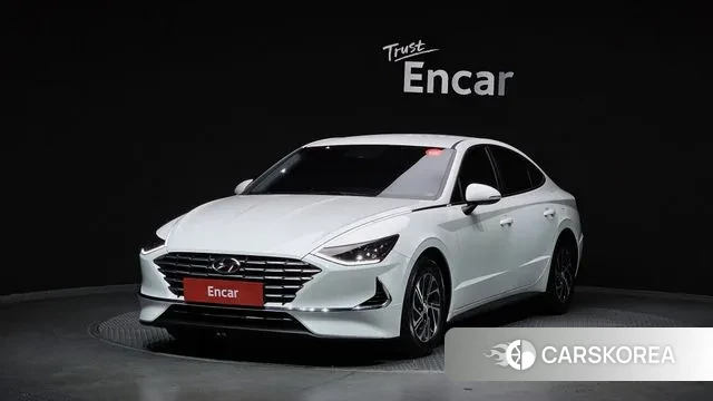 Hyundai Sonata Hybrid (DN8) 2021 Белый из Кореи