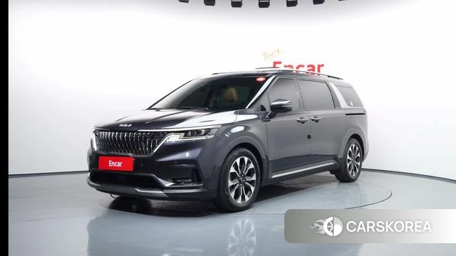 Kia Carnival 4th generation 2022 Серый из Кореи