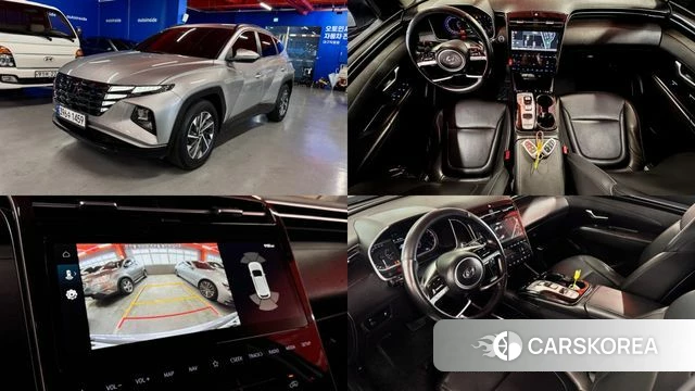 Hyundai Tucson (NX4) 2022 Серебряный из Кореи