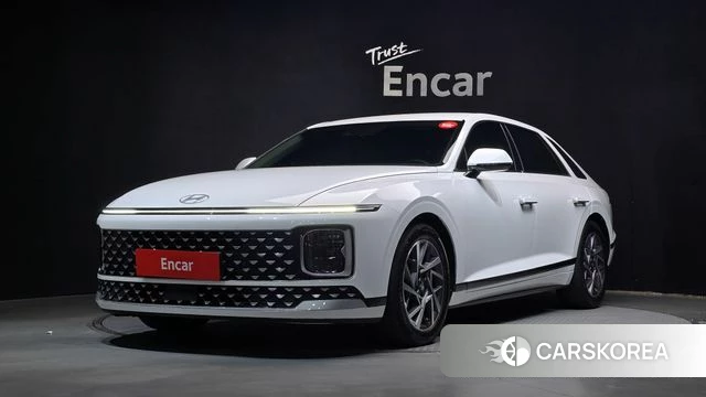 Hyundai Grandeur (GN7) 2025 Белый из Кореи