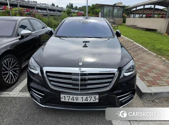Mercedes-Benz S-Class W222 2018 Черный из Кореи