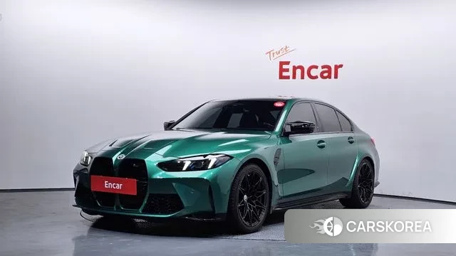 BMW M3 (G80) 2025 Зеленый из Кореи