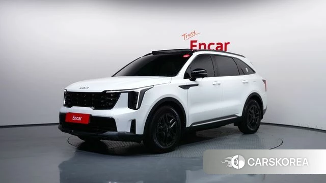 Kia The New Sorento 4th Generation 2024 Белый из Кореи