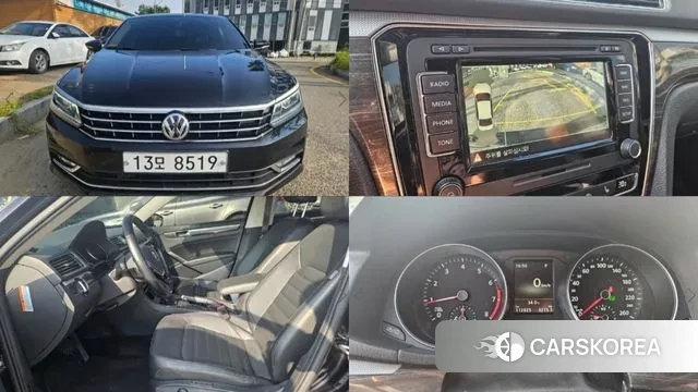 Volkswagen The New Passat 2018 Черный из Кореи