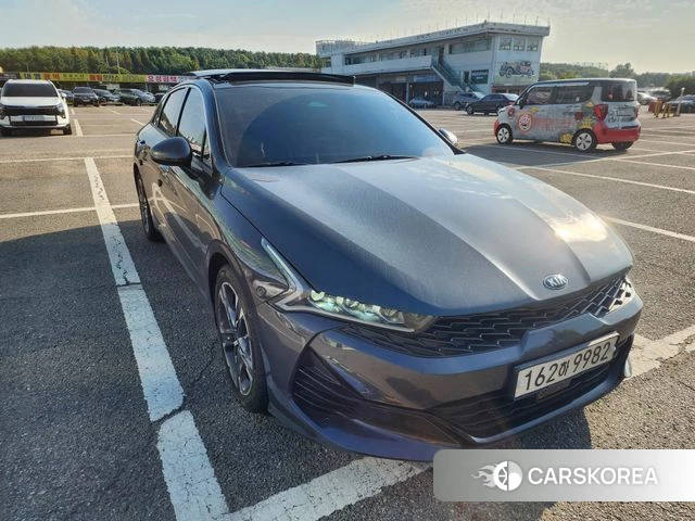 Kia K5 3rd generation 2021 Серый из Кореи