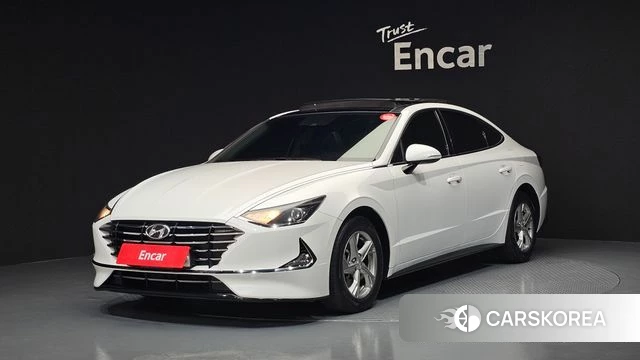 Hyundai Sonata (DN8) 2019 Белый из Кореи