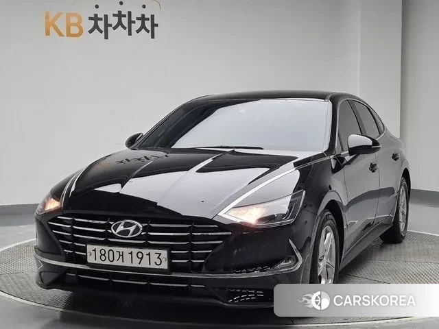 Hyundai Sonata (DN8) 2019 Черный из Кореи