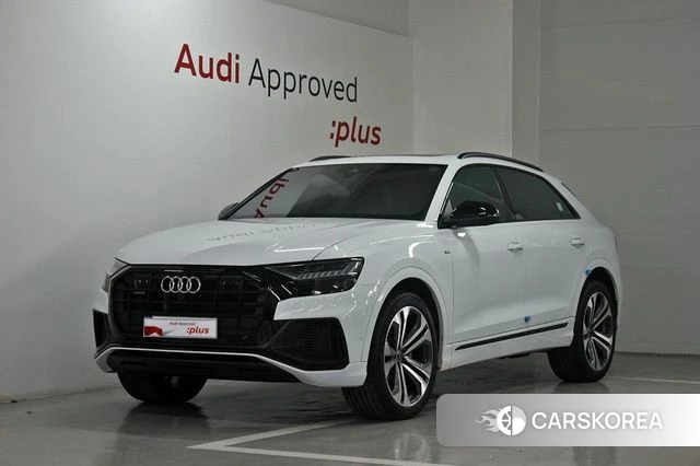 Audi Q8 (4M) 2022 Белый из Кореи