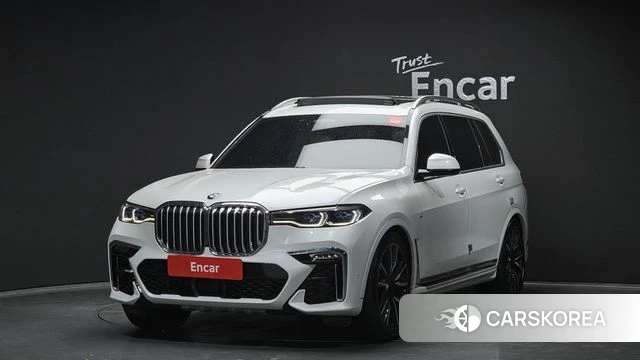 BMW X7 (G07) 2020 Белый из Кореи