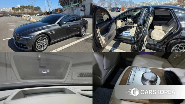 Genesis G80 (RG3) 2023 Серый из Кореи