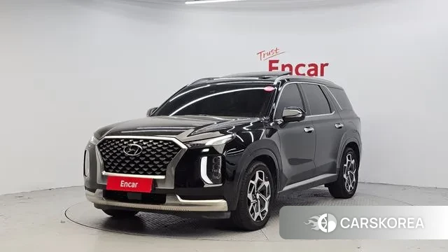 Hyundai Palisade 2021 Черный из Кореи