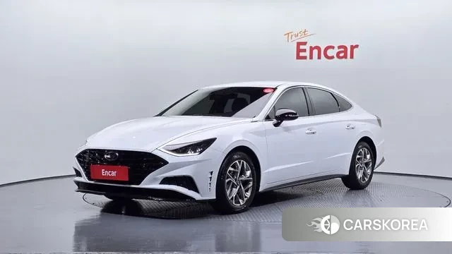 Hyundai Sonata (DN8) 2021 Белый из Кореи