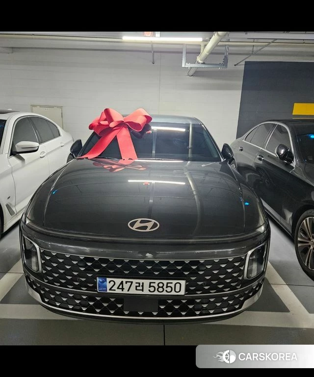 Hyundai Grandeur (GN7) 2025 Серый из Кореи