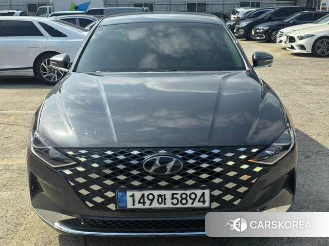 Hyundai The New Grandeur IG 2021 Серебристо-серый из Кореи