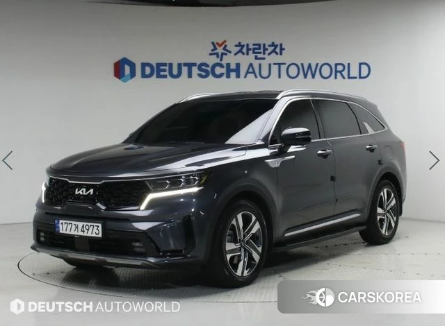 Kia Sorento 4th Generation 2023 Серый из Кореи