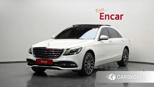 Mercedes-Benz S-Class W222 2020 Белый из Кореи