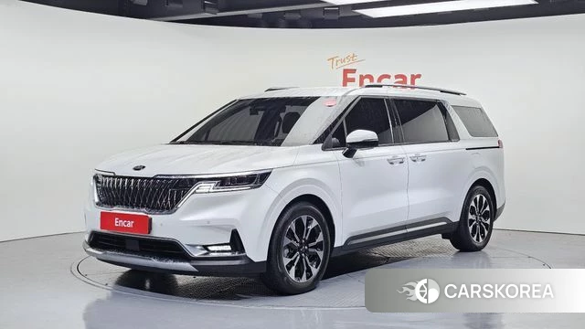 Kia Carnival 4th generation 2021 Белый из Кореи