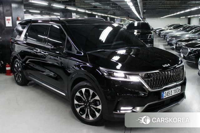 Kia Carnival 4th generation 2021 Черный из Кореи