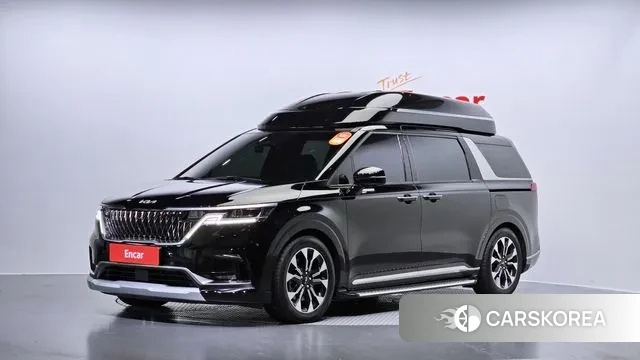 Kia Carnival 4th generation 2021 Черный из Кореи