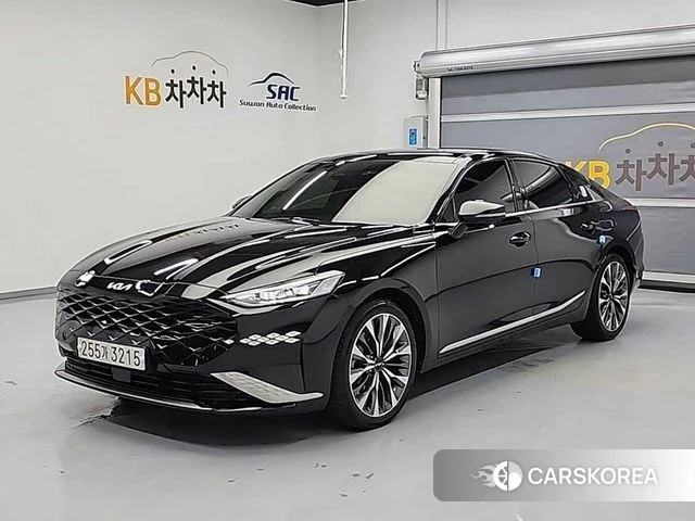 Kia K8 2021 Черный из Кореи