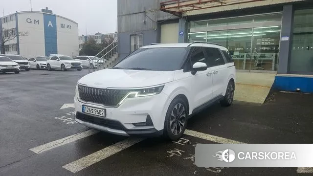 Kia Carnival 4th generation 2021 Белый из Кореи