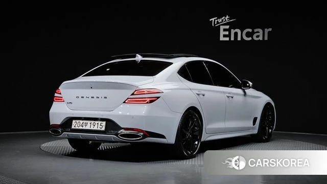 Genesis The New G70 2021 Светло-серебряный цвет из Кореи