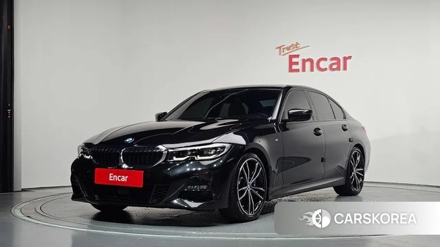 BMW 3 Series (G20) 2022 Черный из Кореи