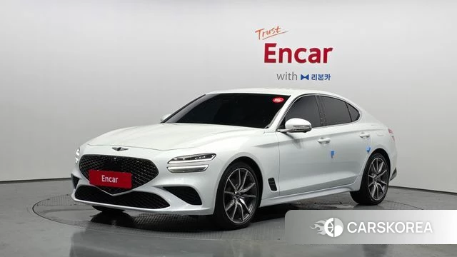 Genesis The New G70 2022 Белый из Кореи