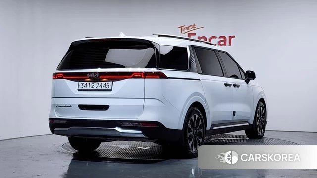 Kia Carnival 4th generation 2021 Белый из Кореи