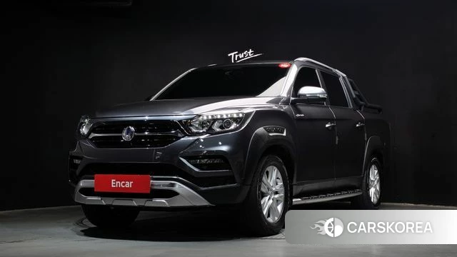 Ssangyong Rexton Sports 2020 Серый из Кореи