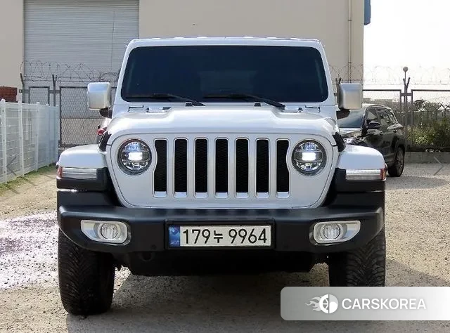 Jeep Wrangler (JL) 2021 Белый из Кореи