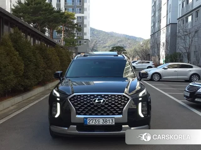 Hyundai Palisade 2021 Синий из Кореи