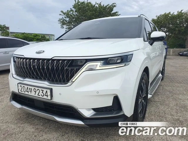 Kia Carnival 4th generation 2021 Белый из Кореи