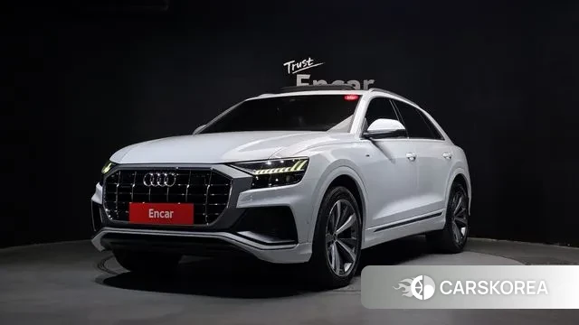 Audi Q8 (4M) 2021 Белый из Кореи