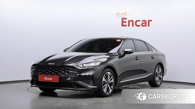Kia K8 Hybrid 2021 Серый из Кореи