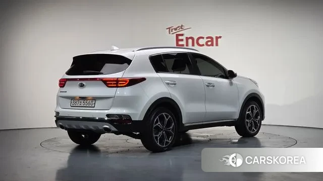 Kia Sportage The Bold 2021 Белый из Кореи