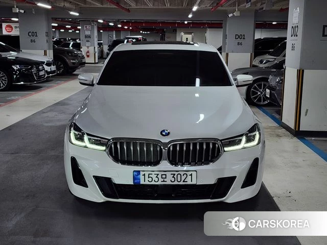 BMW 6 Series GT (G32) 2022 Белый из Кореи