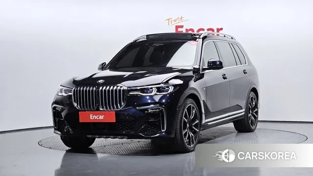 BMW X7 (G07) 2022 Синий из Кореи