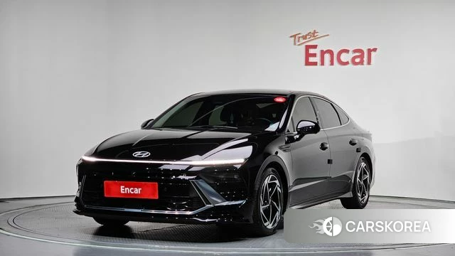 Hyundai Sonata D Edge Hybrid (DN8) 2023 Черный из Кореи