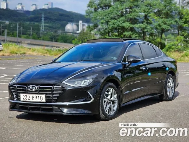 Hyundai Sonata (DN8) 2019 Черный из Кореи