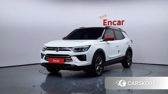 Ssangyong Beautiful Korando 2021 Белый из Кореи