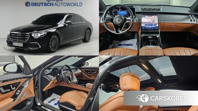 Mercedes-Benz S-Class W223 2021 Черный из Кореи