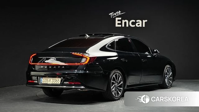 Hyundai Sonata (DN8) 2021 Черный из Кореи