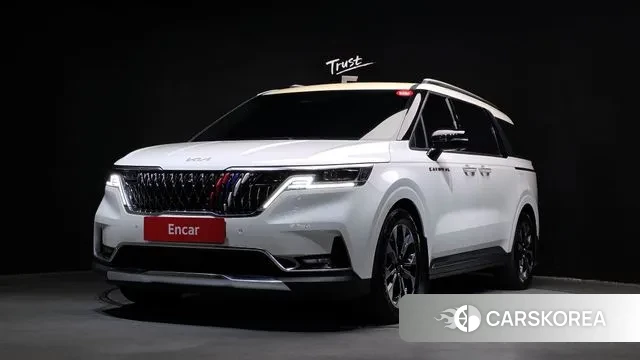 Kia Carnival 4th generation 2021 Белый из Кореи